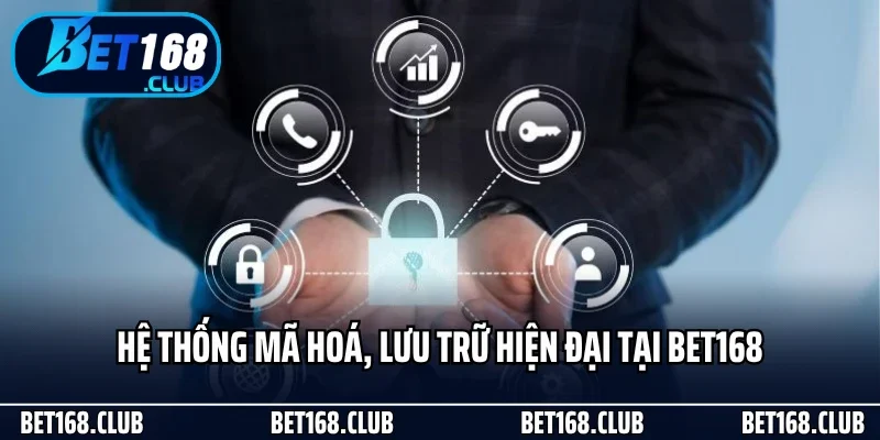 Hệ thống mã hoá, lưu trữ hiện đại tại Bet168